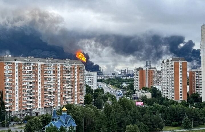 بزرگترین حمله پهپادی به مسکو در دو سال گذشته