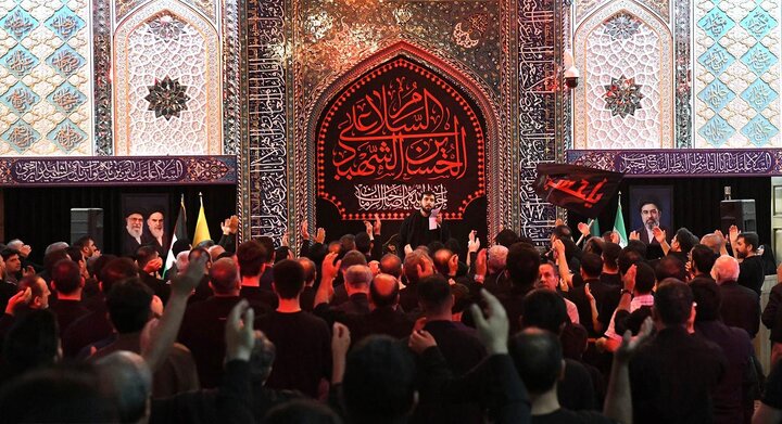 گزارش تصویری/ مراسم عزاداری شب‌های محرم در آستان مقدس حضرت عبدالعظیم(ع)