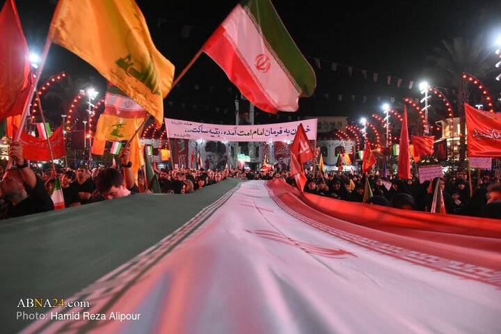 اجتماع شبانه رشت با سخنرانی آیت‌الله رمضانی