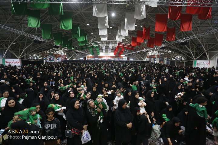 مراسم «شیرخوارگان حسینی» در گلستان شهدای اصفهان