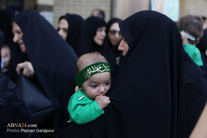 مراسم «شیرخوارگان حسینی» در گلستان شهدای اصفهان