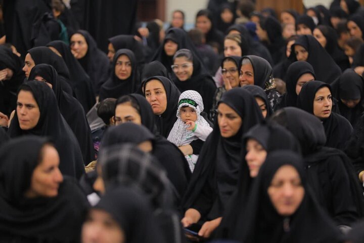 گزارش تصویری/ مراسم شیرخوارگان حسینی در ساوجبلاغ