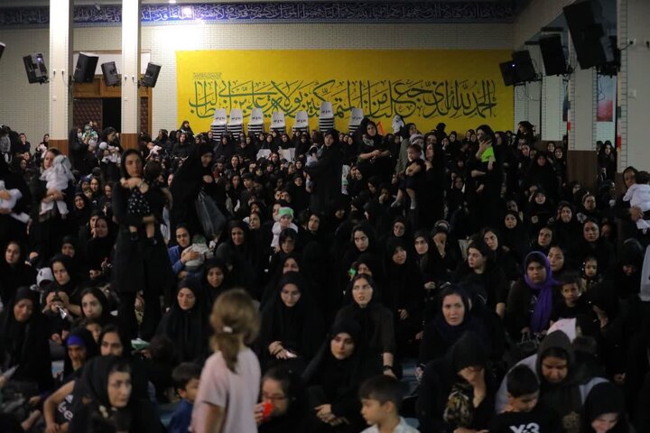 گزارش تصویری/ مراسم شیرخوارگان حسینی در ساوجبلاغ