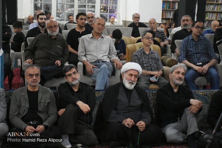 مراسم عزاداری محرم در مسجد حاج سمیع رشت