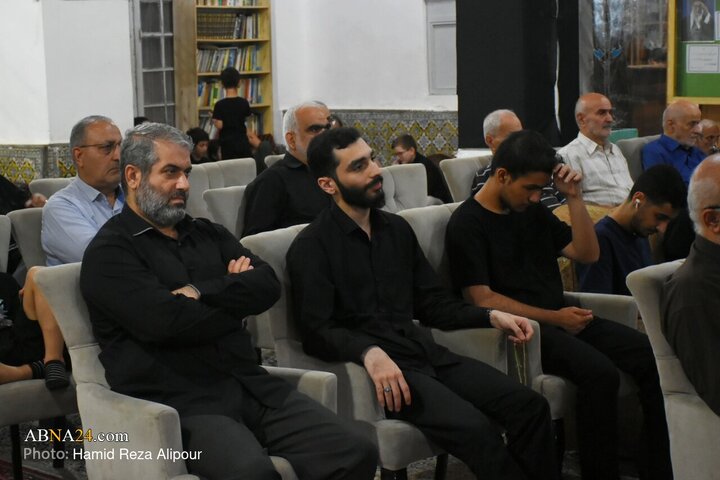 مراسم عزاداری محرم در مسجد حاج سمیع رشت