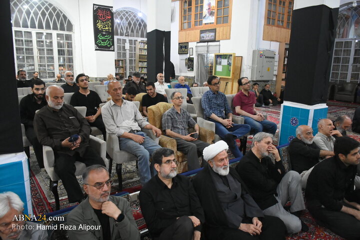 مراسم عزاداری محرم در مسجد حاج سمیع رشت