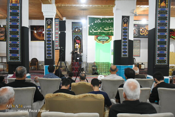 مراسم عزاداری محرم در مسجد حاج سمیع رشت