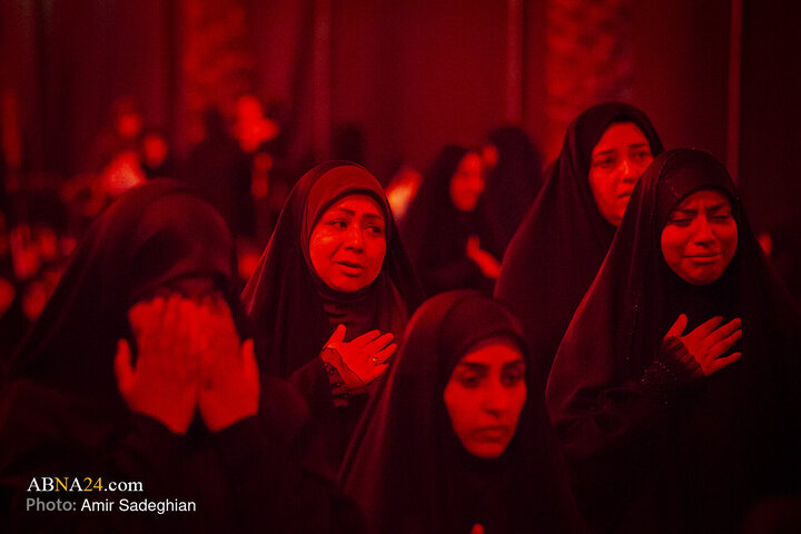 Photos: Mourning Ceremony of Fourth Night of Muharram at the "Azizam Husain (AS)" Mawkib in Shiraz