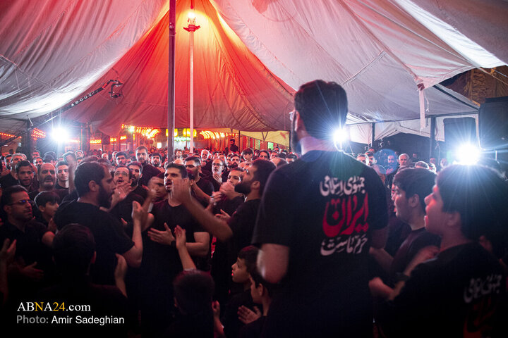 Photos: Mourning Ceremony of Fourth Night of Muharram at the "Azizam Husain (AS)" Mawkib in Shiraz