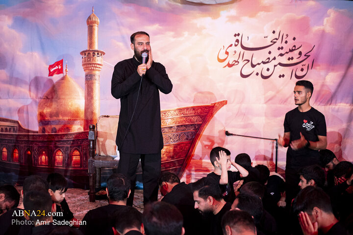 Photos: Mourning Ceremony of Fourth Night of Muharram at the "Azizam Husain (AS)" Mawkib in Shiraz