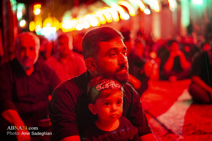 Photos: Mourning Ceremony of Fourth Night of Muharram at the "Azizam Husain (AS)" Mawkib in Shiraz