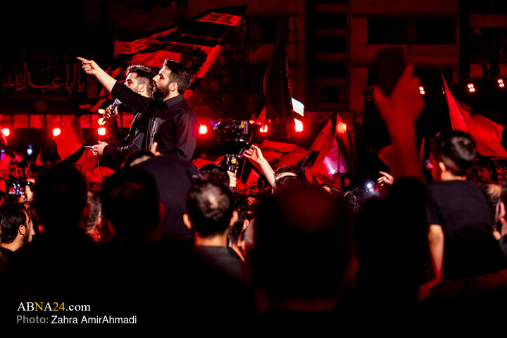 Photos: Mourning Ceremony of Fifth Night of Muharram at Enghelab Square, Tehran