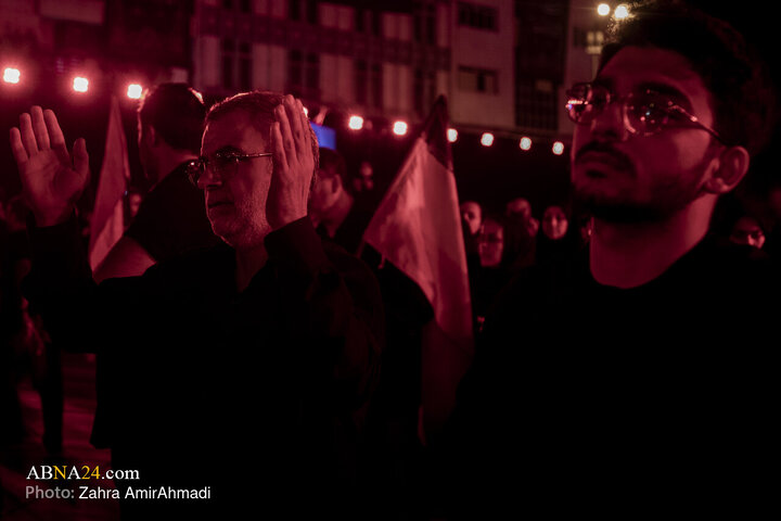 Photos: Mourning Ceremony of Fifth Night of Muharram at Enghelab Square, Tehran