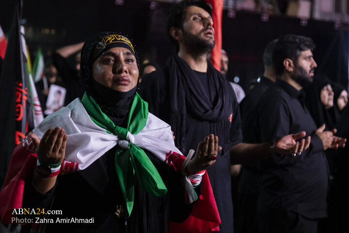Photos: Mourning Ceremony of Fifth Night of Muharram at Enghelab Square, Tehran