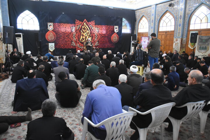 مراسم عزاداری صبح روز پنجم محرم در حرم حضرت فاطمه اخری(س) - رشت