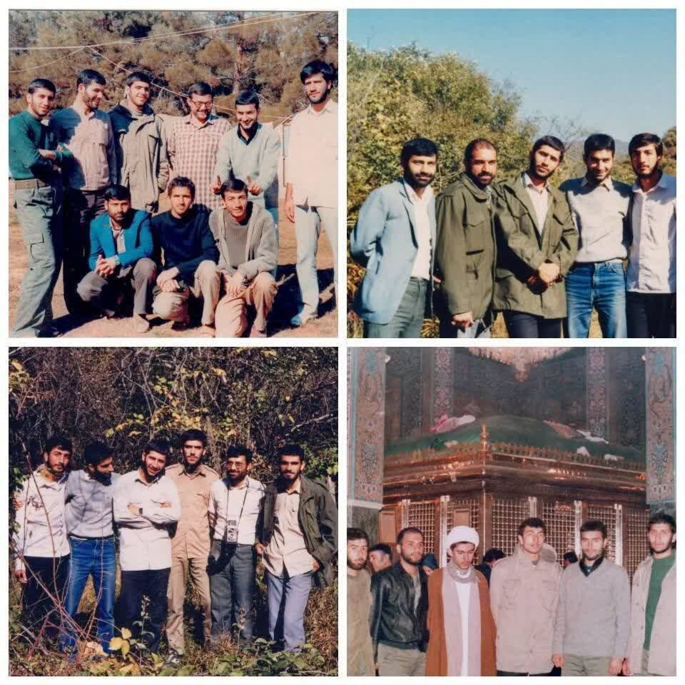 Pagpapalabas ng mga larawan nina Sardar Seyyed Majid Mousavi at Martyr Tehrani Moghaddam
