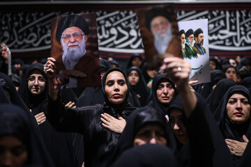 Galeri Foto: Majelis Asyura di Teheran Tanpa Kehadiran Ayatullah Khamenei