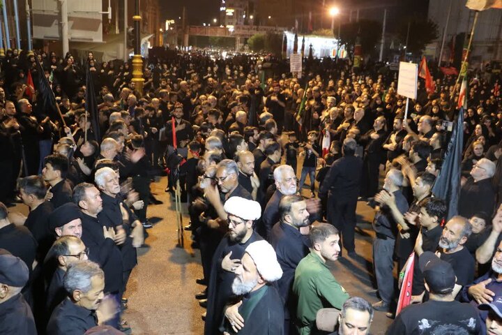 گزارش تصویری/ عزاداری شب عاشورای حسینی در قرچک