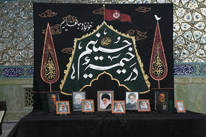 عزاداری دختران نوجوان در سوگ سالار شهیدان در هیأت معصومانه