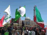 Labarai Cikn Hotuna | Yadda Daliban Afrika Suka Gudanar Da Muzaharar Ashura A Qum