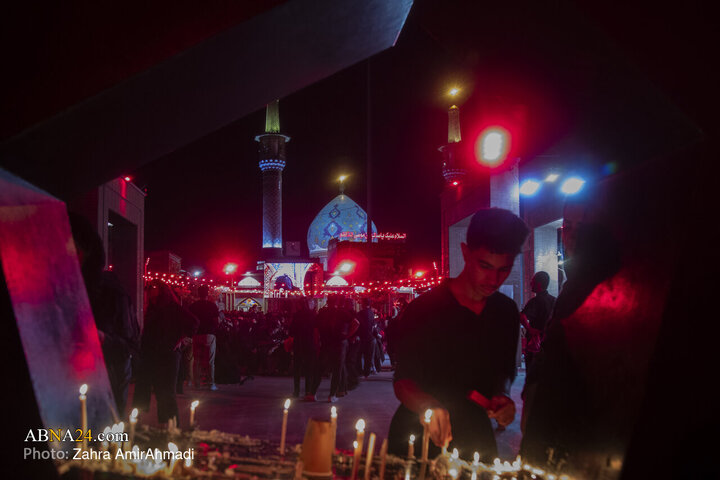 گزارش تصویری | شام غریبان حسینی در امامزاده صالح(ع) تهران