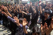 Photos: Tasua Mourning Ceremony Held at Hazrat Masoumeh Holy Shrine - 1