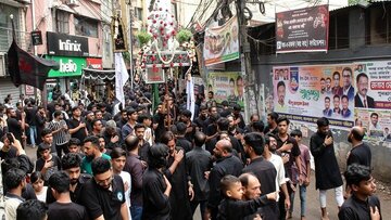 পবিত্র মহররমের জুলুস-পল্টন ইমামবাড়া, ঢাকা