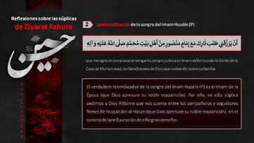 La reivindicación de la sangre del Imam Huséin (P)