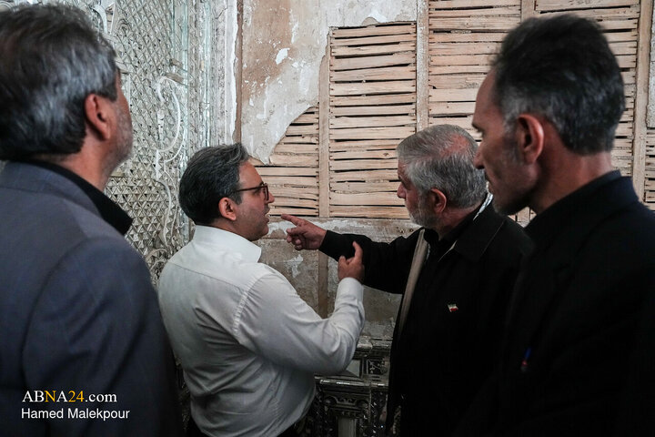 Photos: Parliament Lawmakers Visit Damaged Sections of Sa'dabad Palace After Ramadan War