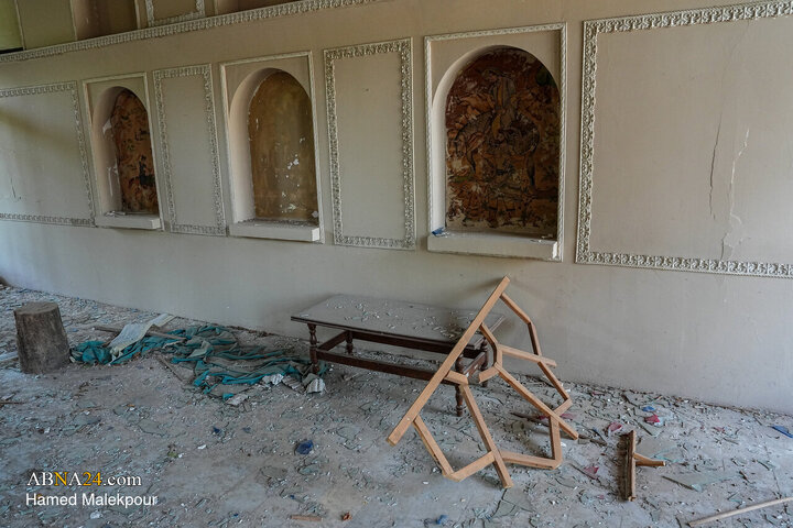Photos: Parliament Lawmakers Visit Damaged Sections of Sa'dabad Palace After Ramadan War
