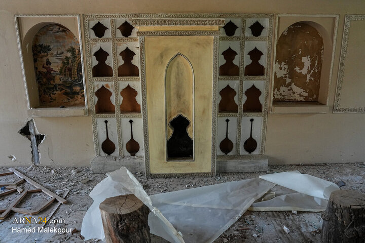 Photos: Parliament Lawmakers Visit Damaged Sections of Sa'dabad Palace After Ramadan War