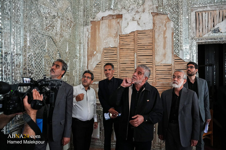 Photos: Parliament Lawmakers Visit Damaged Sections of Sa'dabad Palace After Ramadan War