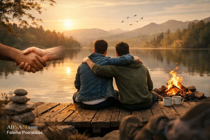 تواضع در آیینه ی رفاقت