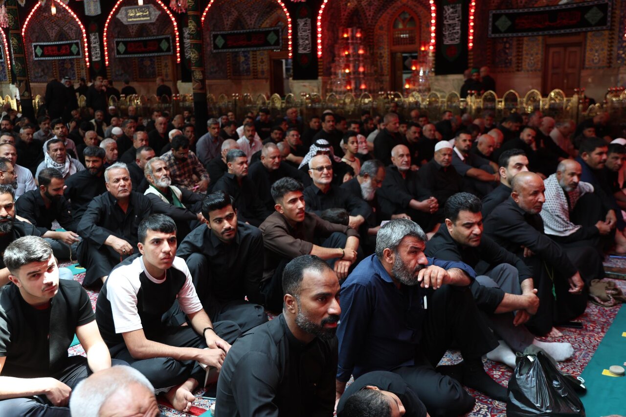  إقامة محاضرة توعوية في اليوم السابع لذكرى شهادة الإمام الحسين (عليه السلام) بكربلاء