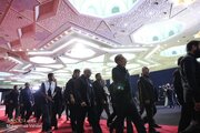 世界各国の要人による革命の殉教したムジャヒド指導者の遺体への敬意表明