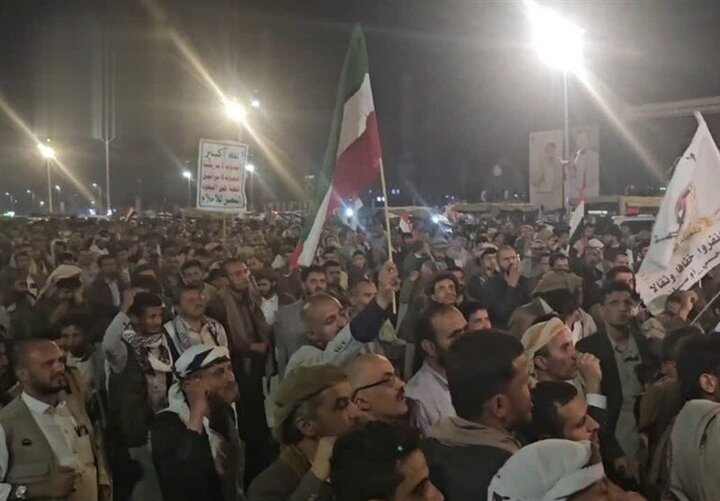 Concentración popular en Saná en agradecimiento a Irán por romper el bloqueo de Yemen