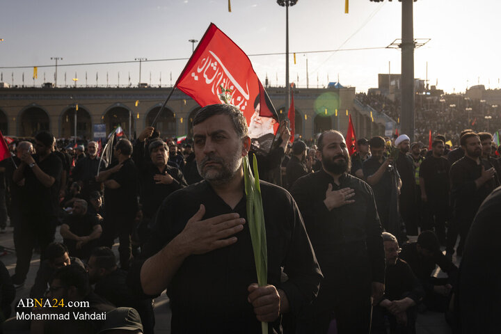 مراسم وداع با رهبر شهید انقلاب