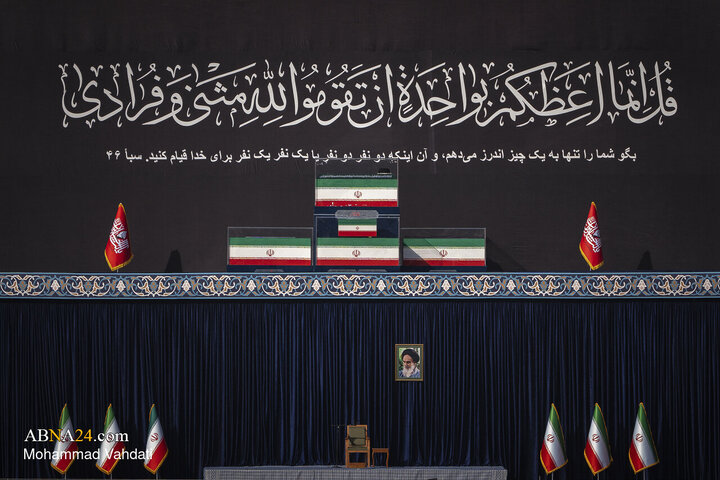 مراسم وداع با رهبر شهید انقلاب