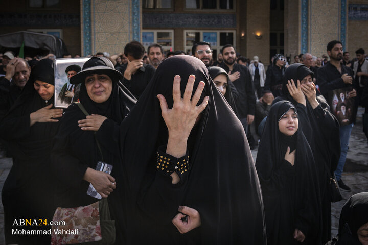 مراسم وداع با رهبر شهید انقلاب