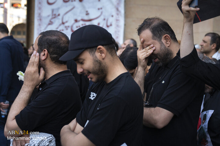 مراسم وداع با رهبر شهید انقلاب
