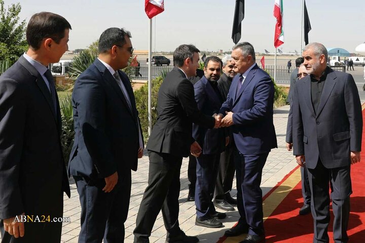 نورالدین جان‌اسماعیل‌اُف رئیس مجلس ازبکستان صبح امروز (جمعه، ۱۲ تیرماه ۱۴۰۵) به منظور شرکت در مراسم ادای احترام به پیکر رهبر شهید انقلاب اسلامی وارد تهران شد