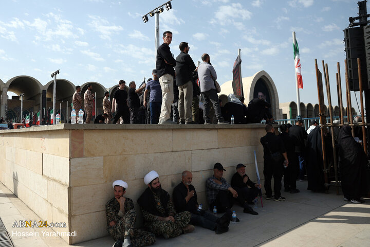 مراسم وداع با رهبر شهید انقلاب