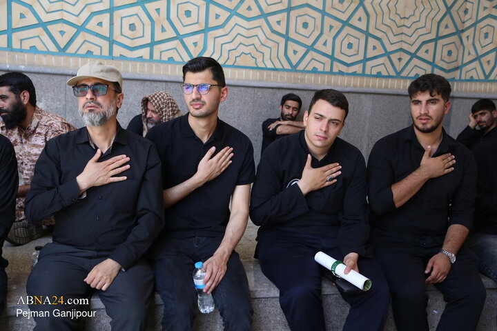 مراسم وداع با رهبر شهید انقلاب