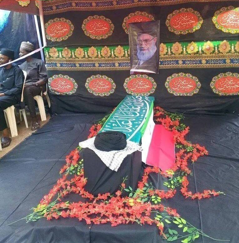 Video: Symbolic funeral ceremony of martyred leader of Ummah held in Nigeria