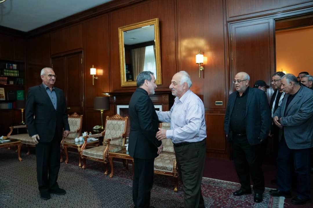 Waziri wa Mambo ya Nje wa Iran Abbas Araghchi akutana na ujumbe wa Fronti ya Umma ya Ukombozi wa Palestina