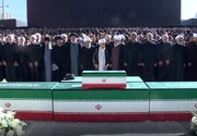 بإمامة آية الله السبحاني.. إقامة الصلاة على الجثامين الطاهرة للإمام الشهيد وأفراد أسرته