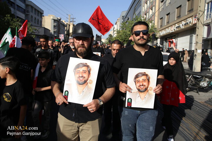 Photos: Funeral Ceremony for Body of Martyr Mesbah al-Hoda Baqeri Kani in Tehran