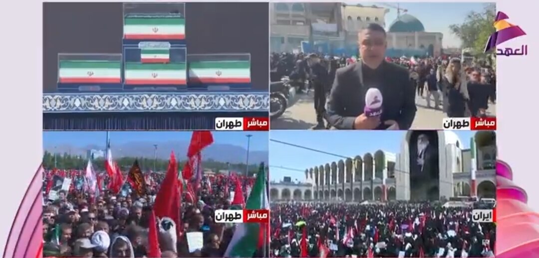 Video| Media ng Iraq: Ang Masiglang Pagdalo ng mga Iranian sa Seremonya ng Pagpapaalam at Paglilibing sa Martir na Lider ay Nagpapatuloy
