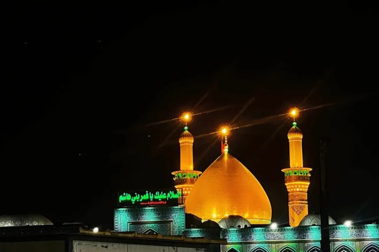 نجف اشرف در آستانه تشییع شهید آیت‌الله خامنه‌ای/ پرچم‌های سیاه و آماده‌باش امنیتی در شهر