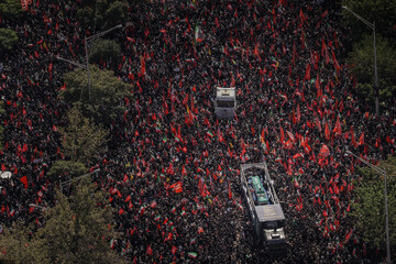 Rahoto Cikin Hotuna | Na Rakiyar Jana'izar Gawar Shahidin Jagoran Juyin Juya Hali A Tehran